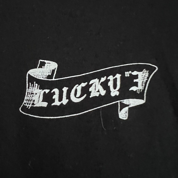 Lucky 3 tshirt size medium/small H&M men’s - Picture 2 of 5